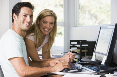 people shopping for a mortgage